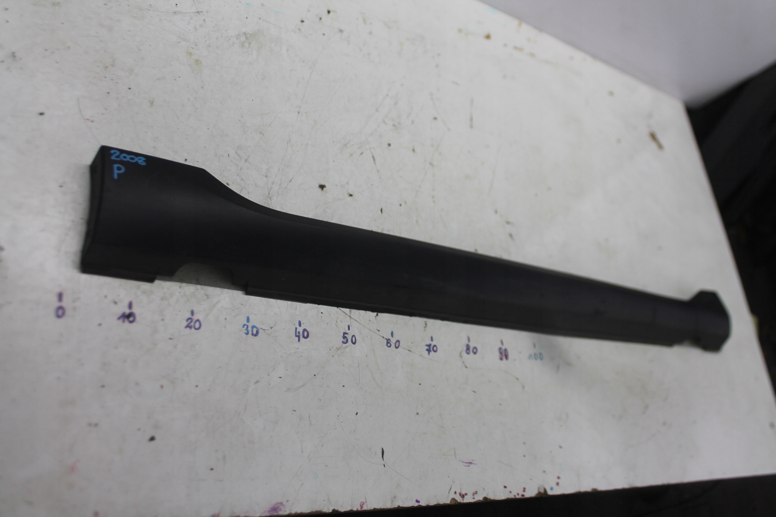 moulding cap threshold right PEUGEOT 2008 and 13-19