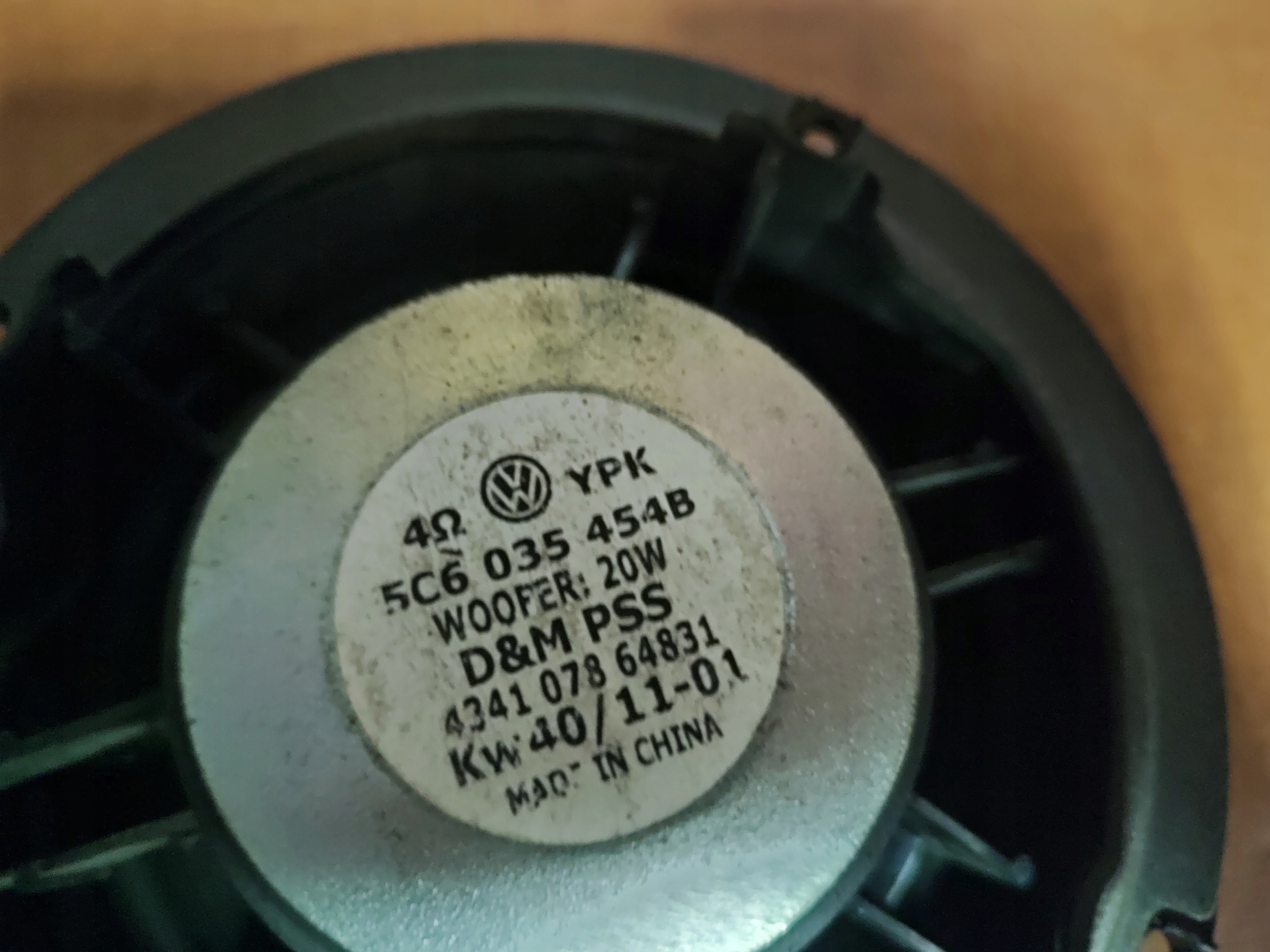 speaker door front left VW JETTA VI 6 5C6035454B