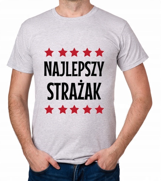 

koszulka Najlepszy Strażak prezent