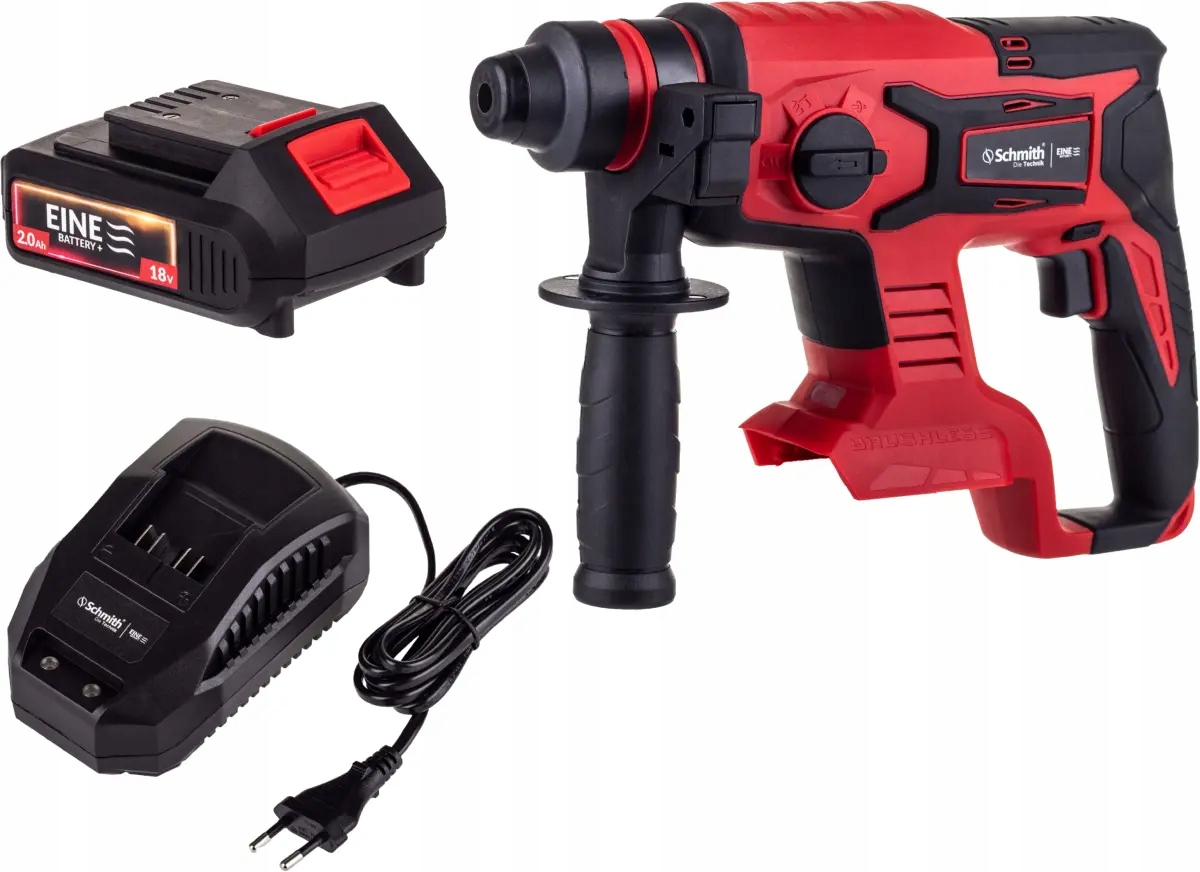 Vrtací kladivo SDS-Plus 18V 1x2,0Ah Schmith