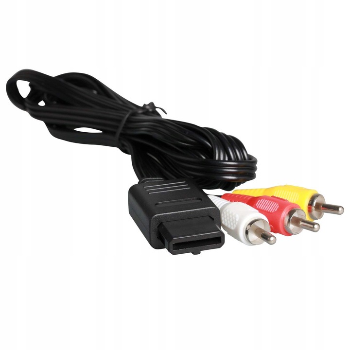 Kabel Av Endark Audio-wideo Av Rca Do GAMECUBE/NGC/64/N64/SNES 1,75 M