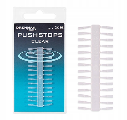 Stopery Drennan Method Feeder Pushstop Clear 28szt. Do Kulek Proteinowych