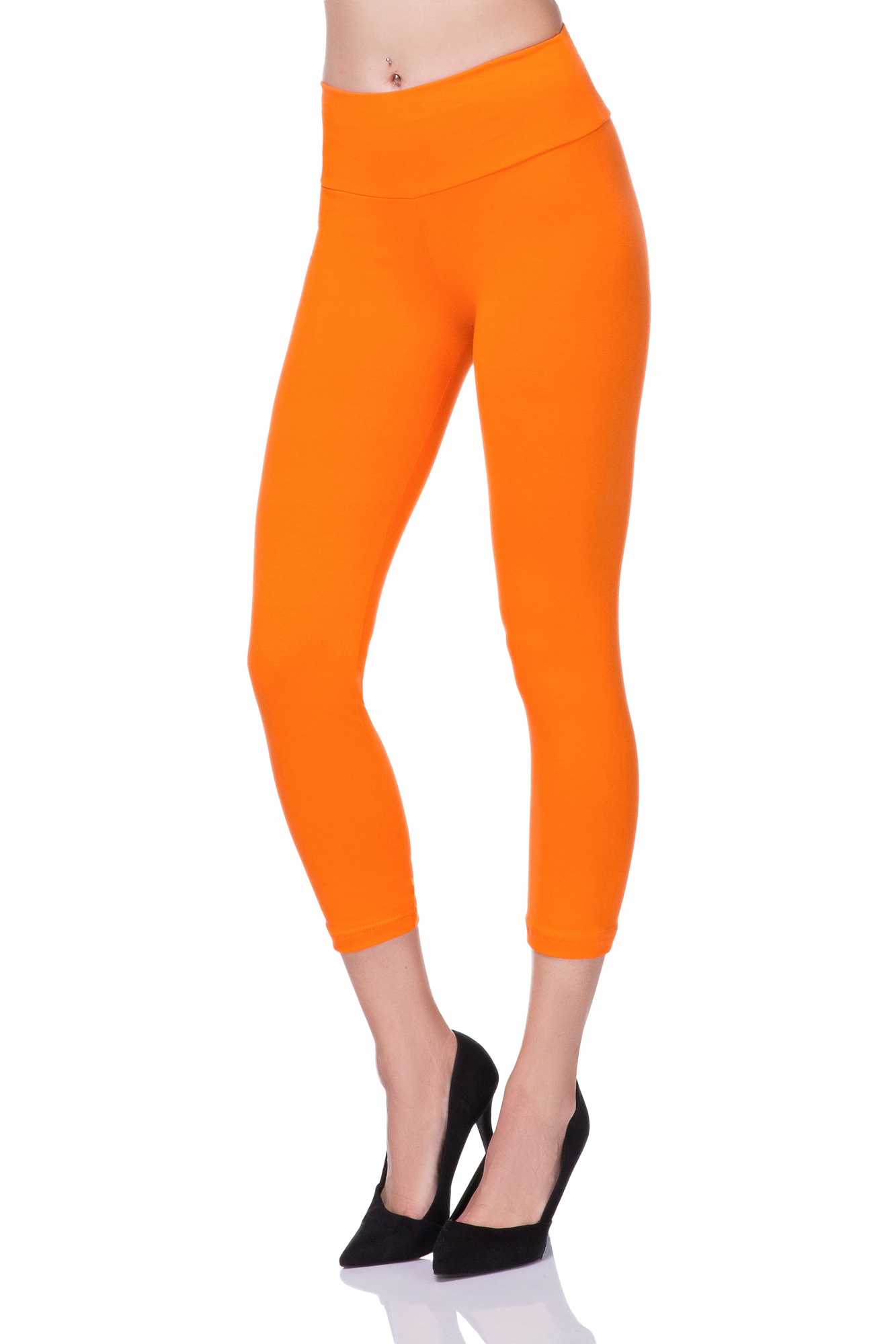 

3/4 Wygodne Legginsy Panel Wysoki Stan LWP34 S/36