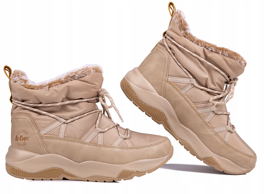 Lee Cooper dámské pohodlné zateplené vysoké podzimní zimní boty vel