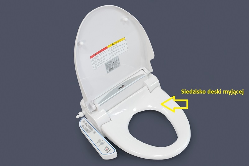 Sedadlo mycího prkna Xaram Energy Q-5100 bez snímače tlaku krátké-R