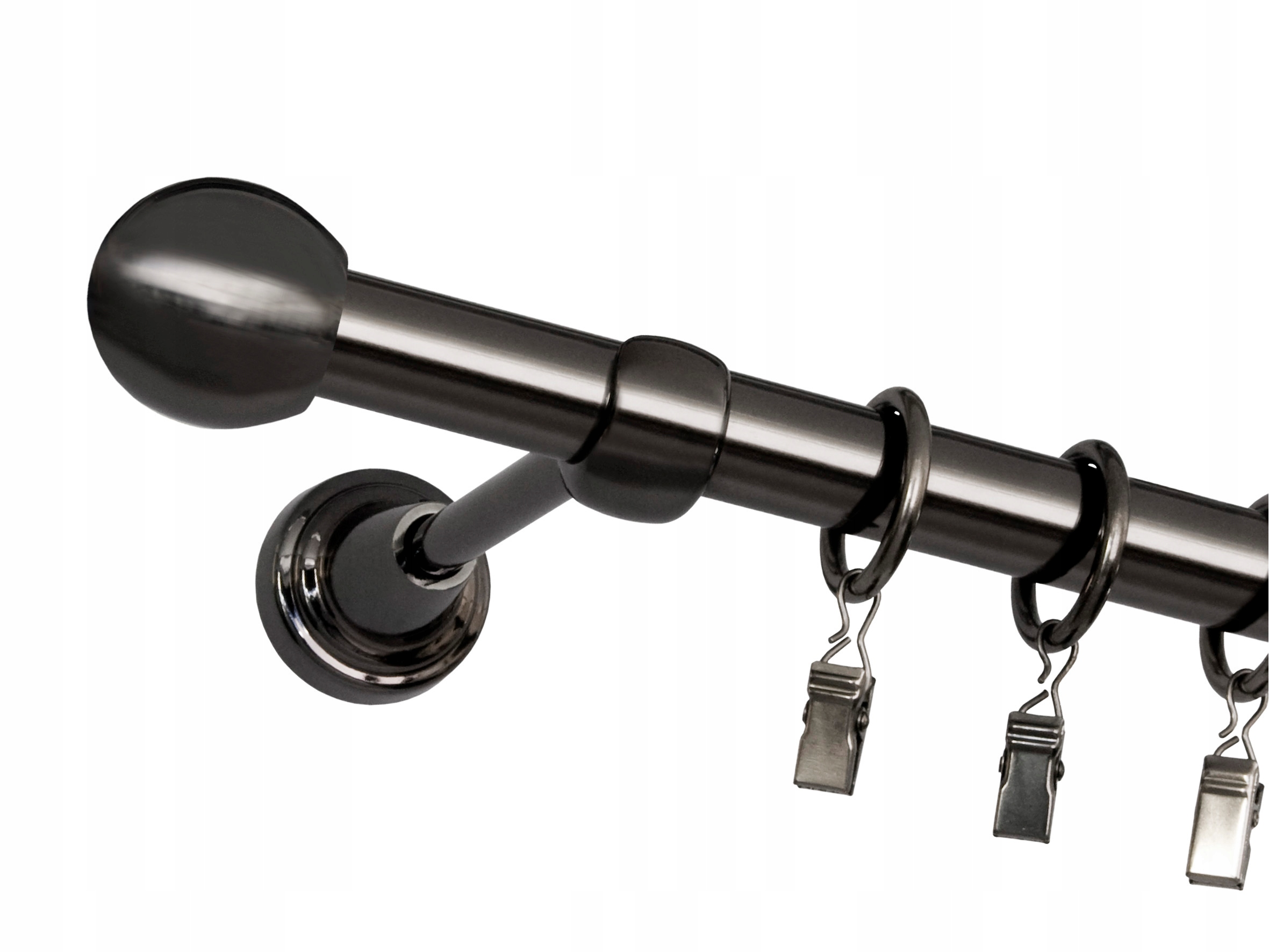 

Karnisz Bojanek pojedynczy 19mm Kulka 200cm Metal