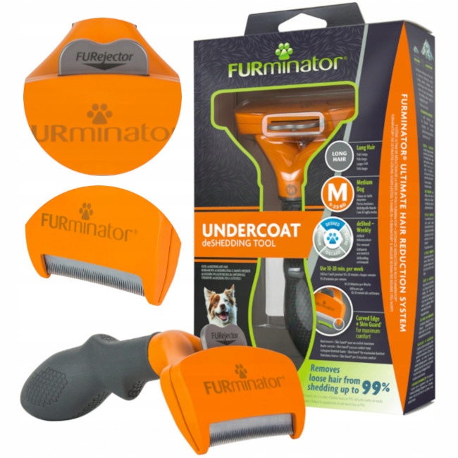 

Furminator Dla Średnich Psów Długowłosych Medium M