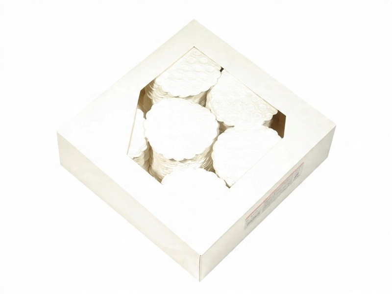 

Serwetki po filiżankę 9 cm białe/ 500 sztuk