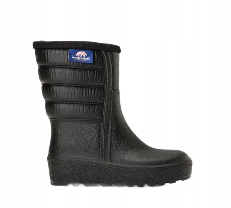 Detské Nepremokavé Zimné Topánky Polyver Winter Kids Blk 35/36 1180-35-36