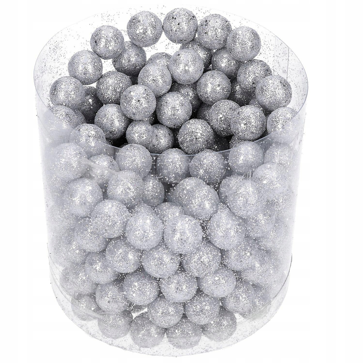 KULKI KULECZKI STYROPIANOWE BROKATOWE NA STROIK