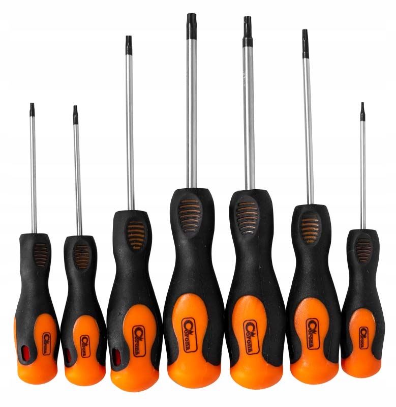 

Zestaw Śrubokręty Wkrętaki Torx T6-T30 Magnes 7SZT
