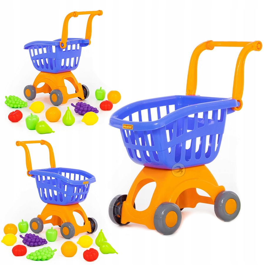 

Wózek Sklepowy Zakupowy Marketowy Owoce Polesie
