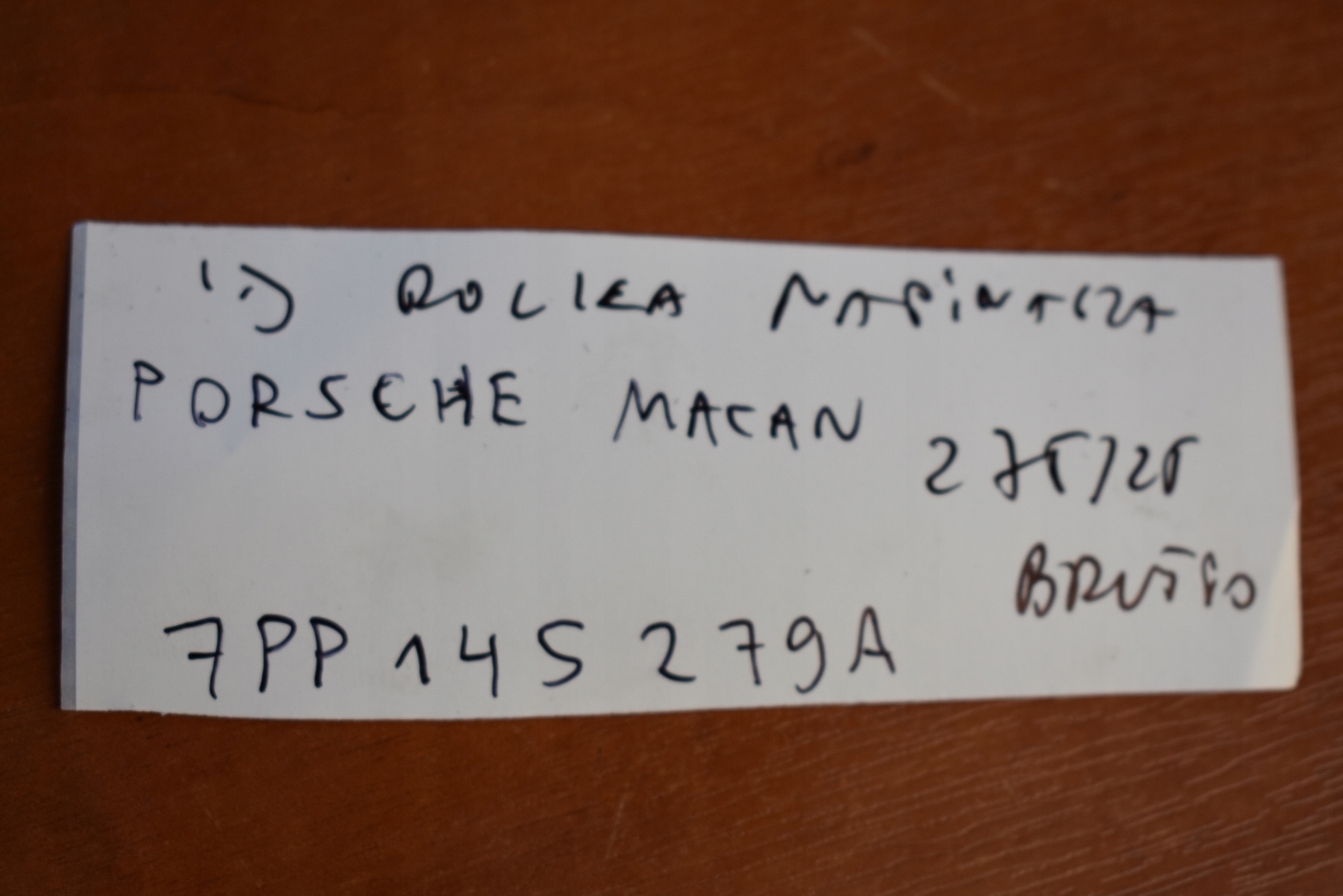 IDEALNA roll NAPINACZA PORSCHE MACAN 1