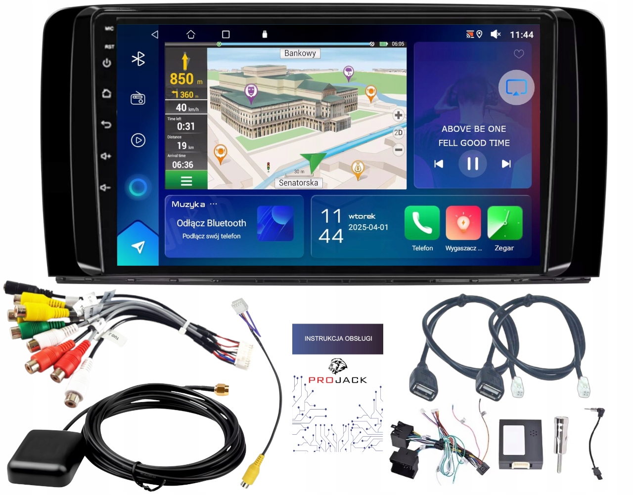 Autorádio Mercedes R Třída 2006-2014 Carplay Android Auto 2/64GB