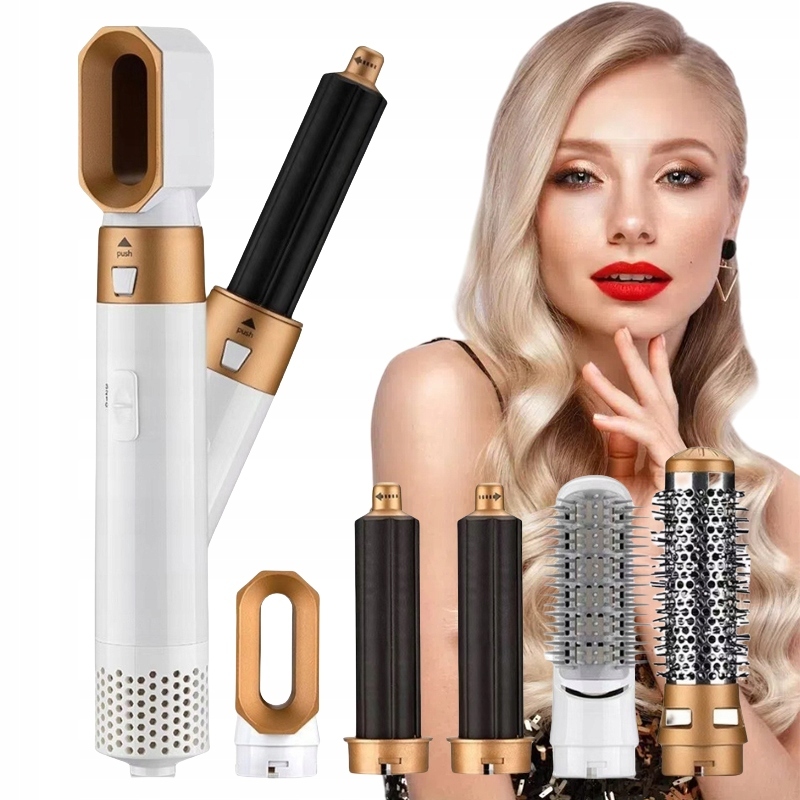 MULTIFUNKCIÓS HAJSZÁRÍTÓ HAJFORMÁZÓ SZETT + 5 za 9170.00HUF-ért - Allegro