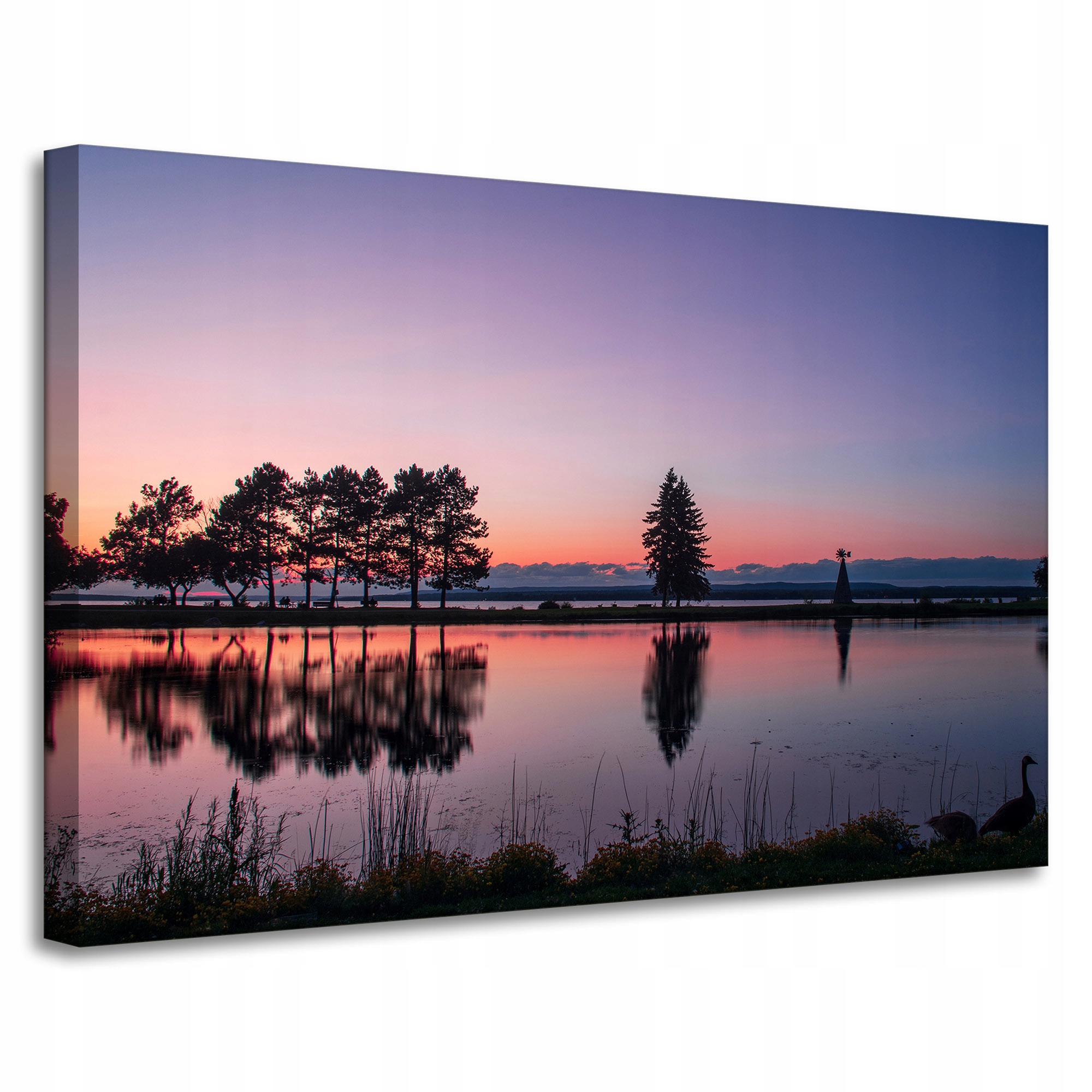 Obraz Canvas Příroda Západ slunce nad vodou 90x60