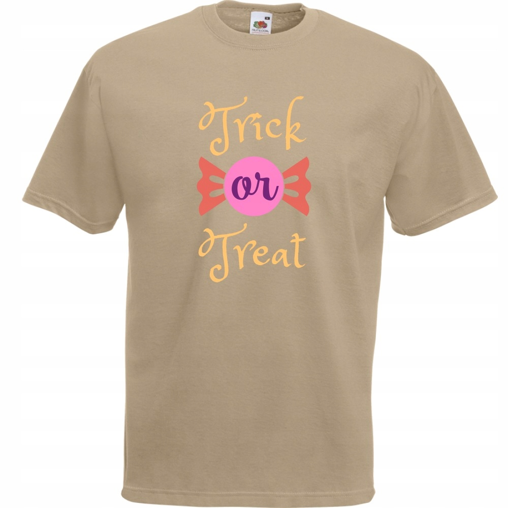 

Koszulka trick or treat halloween XXL khaki