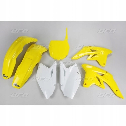 Ufo Sada Plastov Suzuki Rmz 250 '07-'09 Oem Farba (biela/žltá So Žlt