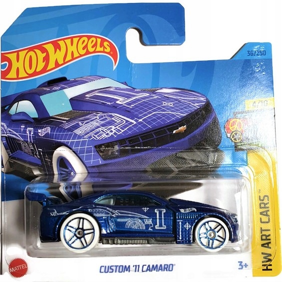Купить HOT WHEELS CUSTOM '11 CAMARO HW ART CARS 2023 отзывы, фото и