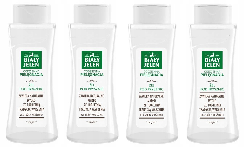 

Żel pod prysznic Biały Jeleń naturalny 4x250 ml