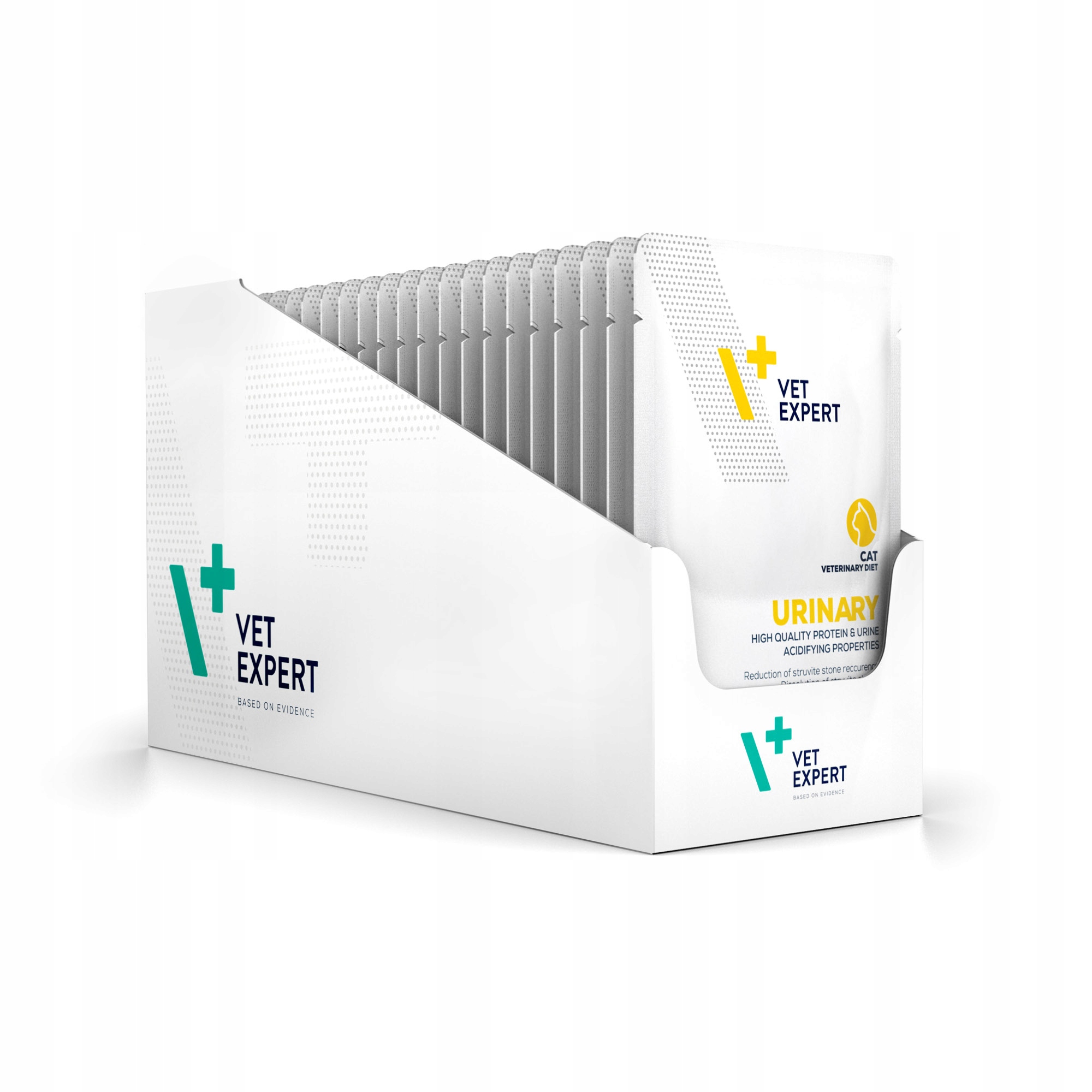 Vet Expert Urinary Cat saszetka 12x100g nerki kamienie struwitowe Kot