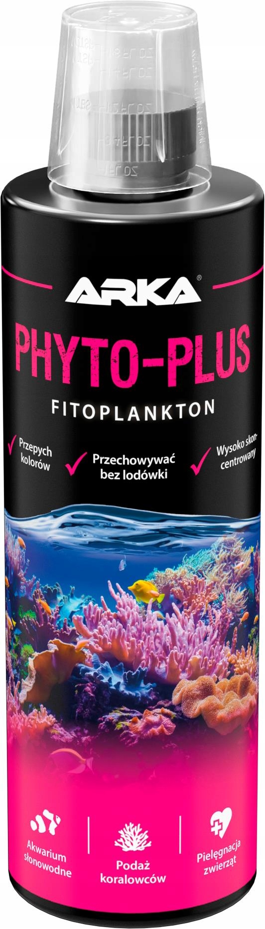 Krmivo Pro Korály A Filtrátory Fitoplankton Mořské Akvárium 473 ML