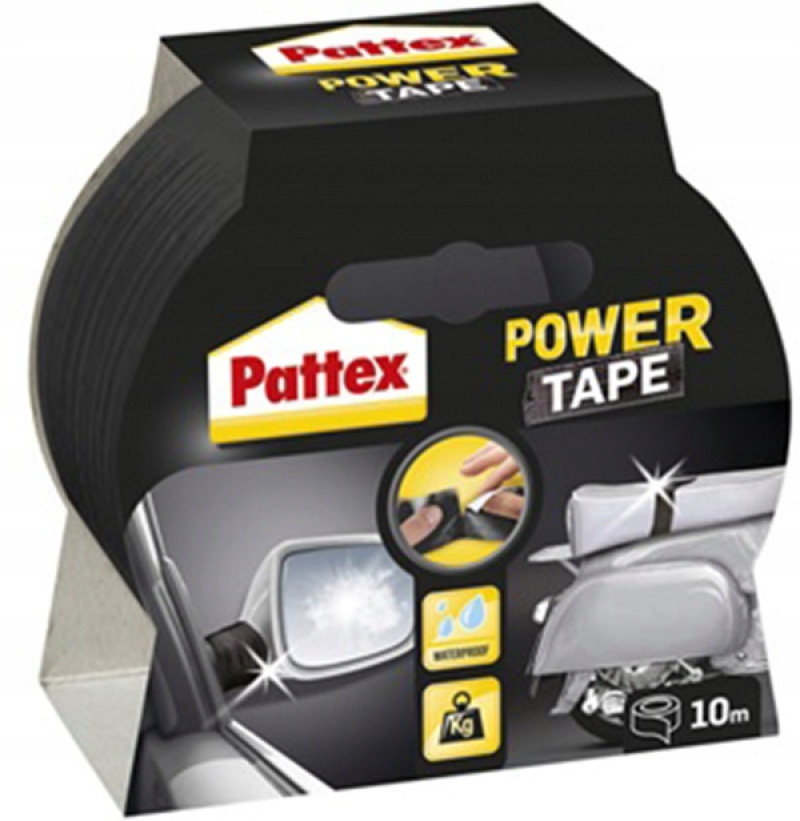 

Taśma Pattex Power Tape, 48mm x 10m, czarna