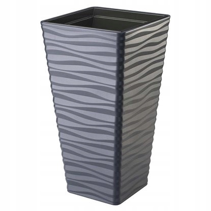 

Doniczka kwadratowa wysoka Sahara Slim 30 3D