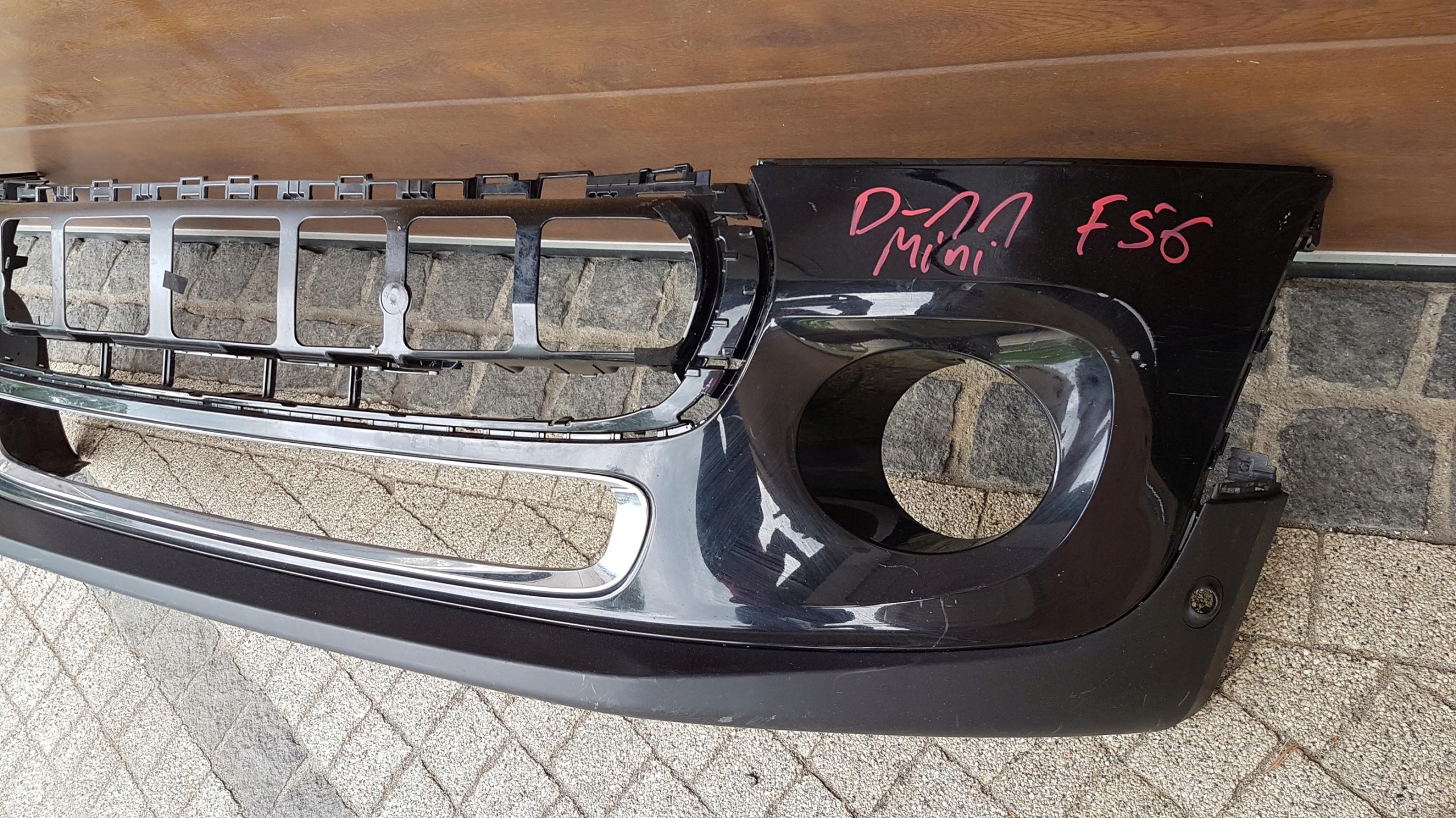 front bumper MINI COOPER F56 MIDNIGHT BLACK