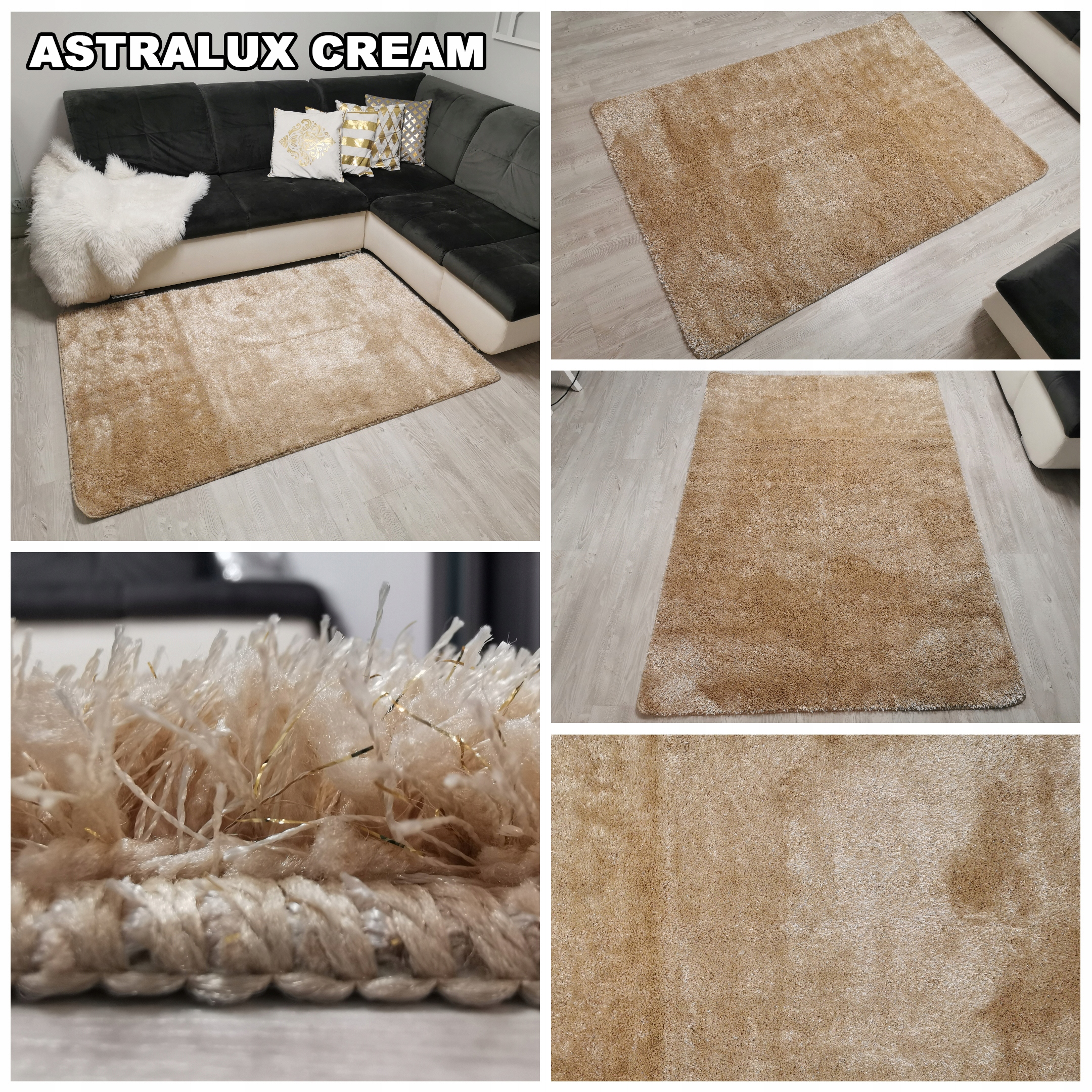 NOWOCZESNY DYWAN SOFT 80x150 MODNY MŁODZIEŻOWY MIX Szerokość produktu 80 cm