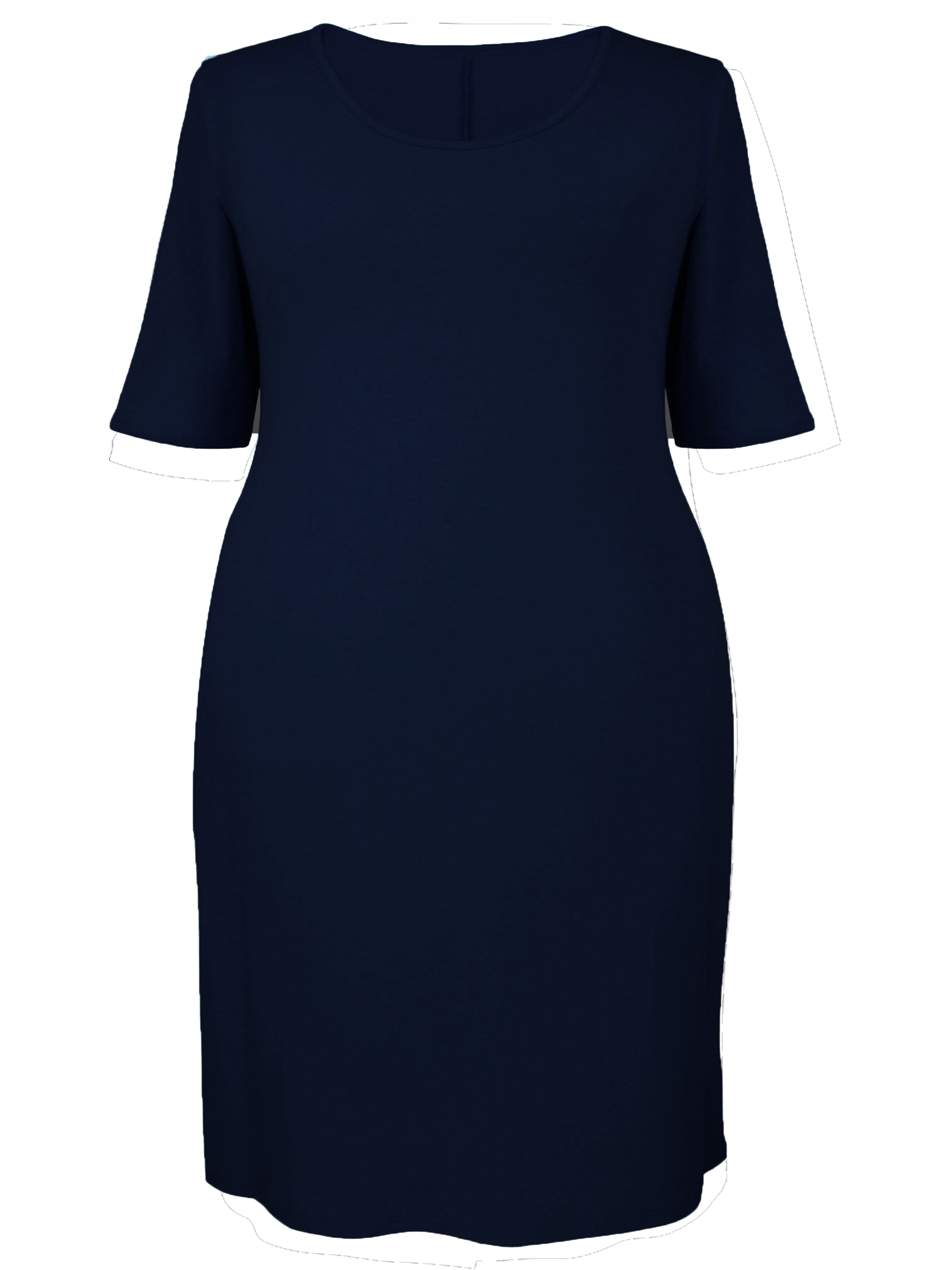 Sukienka elegancka wizytowa z narzutką 2XL - 48/50 Długość midi