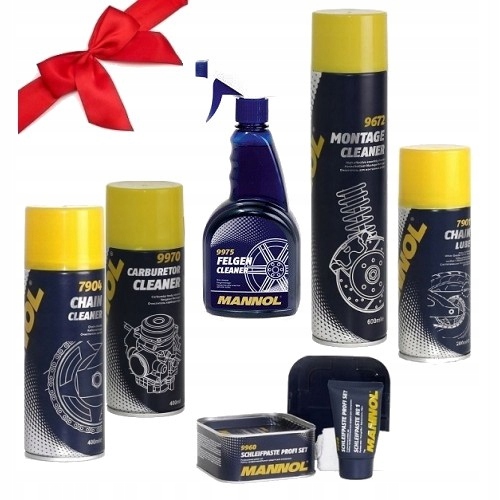 

upominek dla motocyklisty Zestaw Mannol