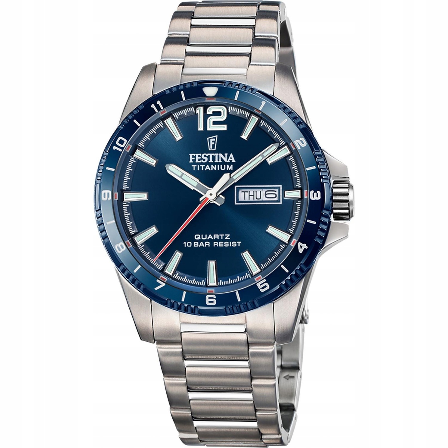 Pánské Hodinky Festina F20698-2 šedý náramek
