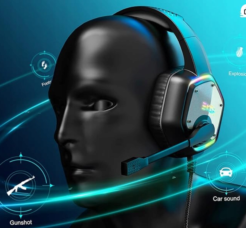 Słuchawki nauszne EKSA E10000 Kolor dominujący czarny