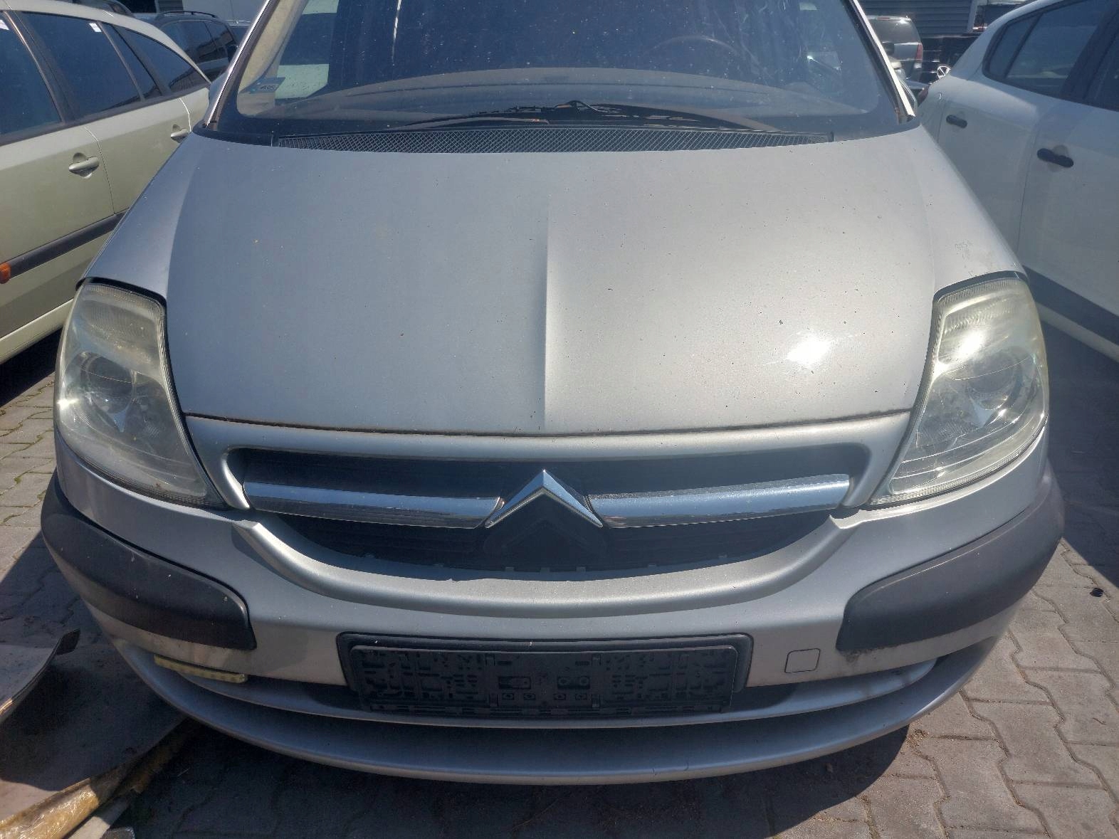 complete front CITROEN C8 before lift EBRH bonnet fender bumper lights