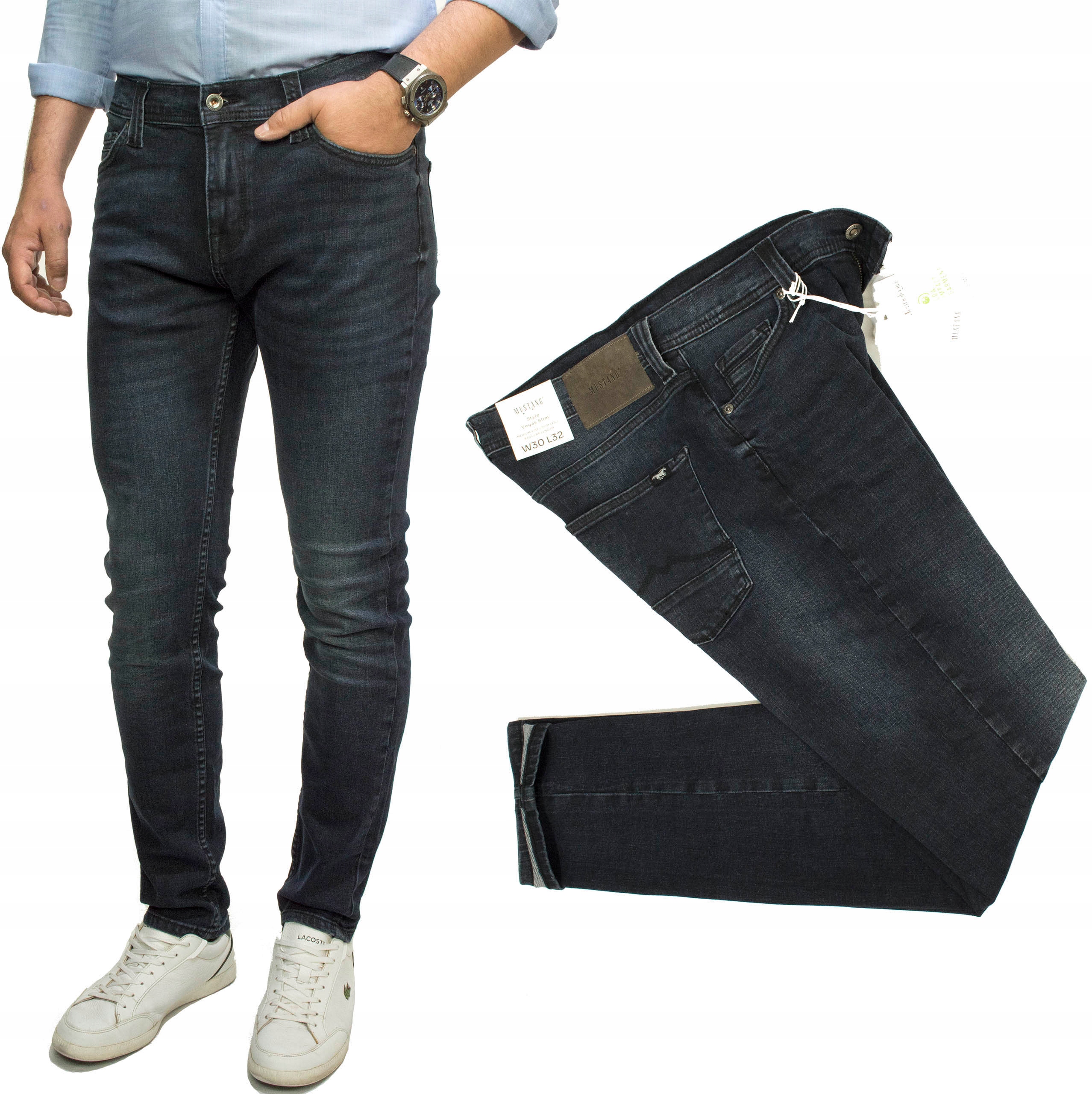 Mustang Vegas Storm 783 pánské džíny slim W34 L32