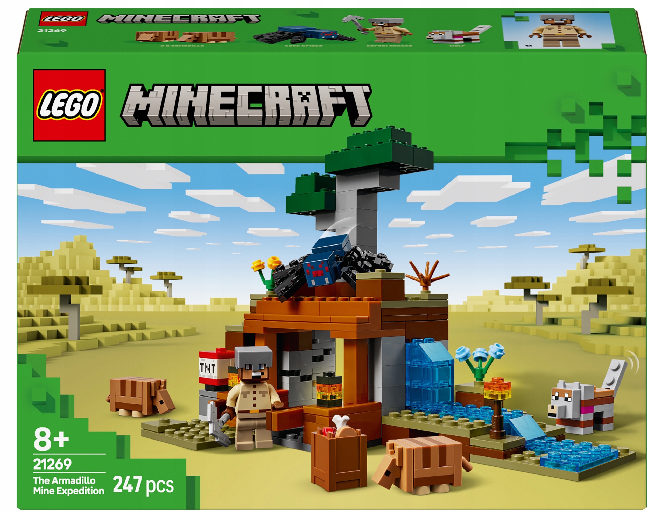 Lego Minecraft 21269 Bitová Loď Důlní Expedice, Stavebnice