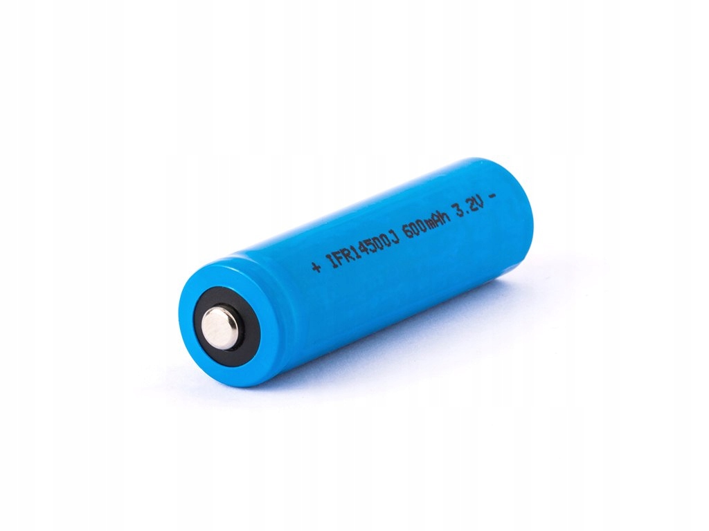 

LiFePo4 Ifr 14500J Aa 600mAh 3,2 V