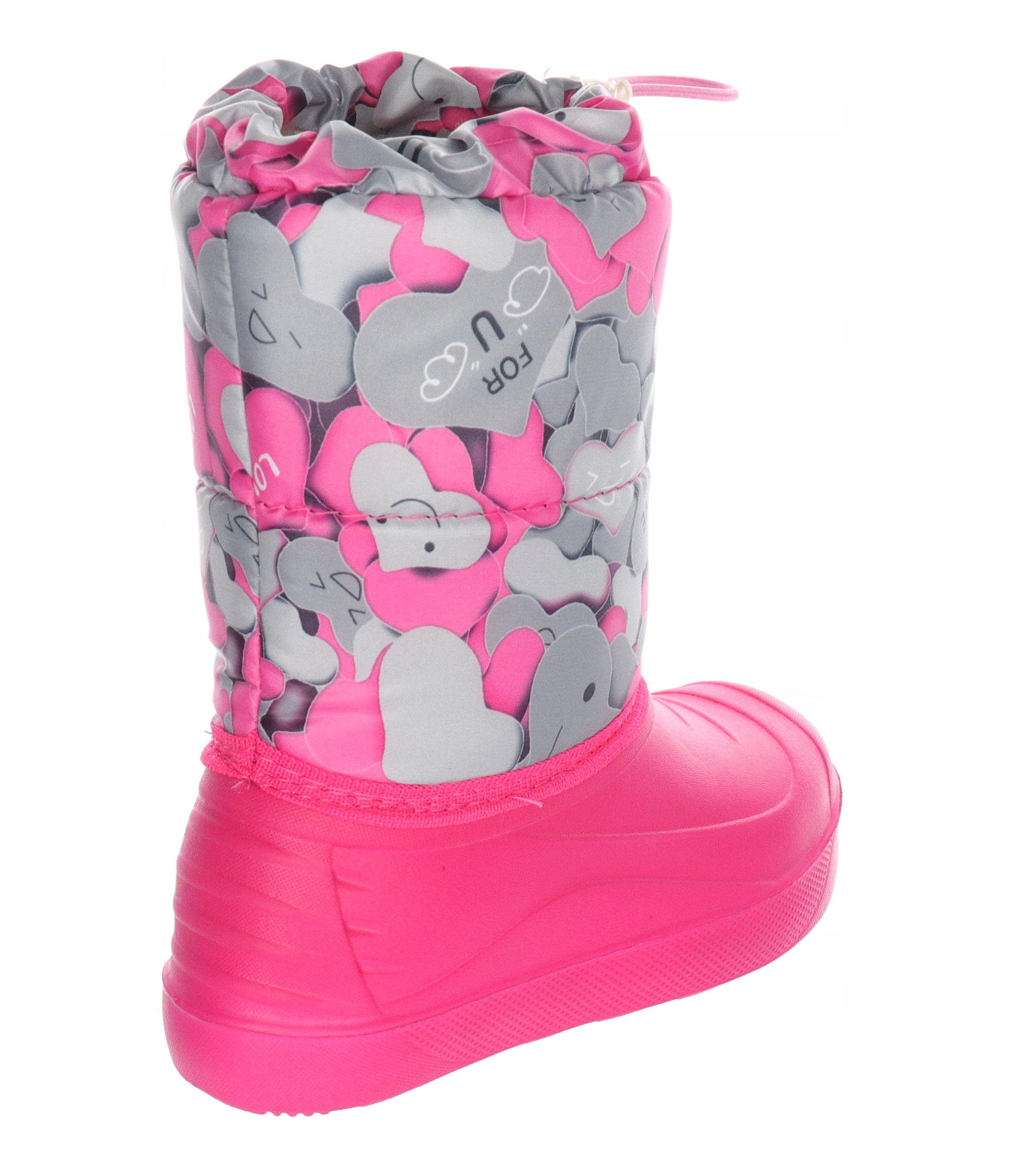 ŚNIEGOWCE OCIEPLANE LEKKIE TRAPERY R.28 Kod producenta ETKSD-2 PINK/HEARTS