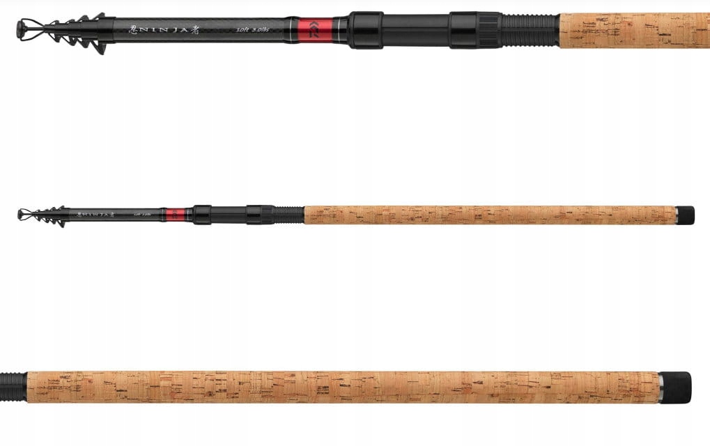 Wędka Daiwa Ninja 24 X Tele Carp 12ft 3Lb 3,60m.