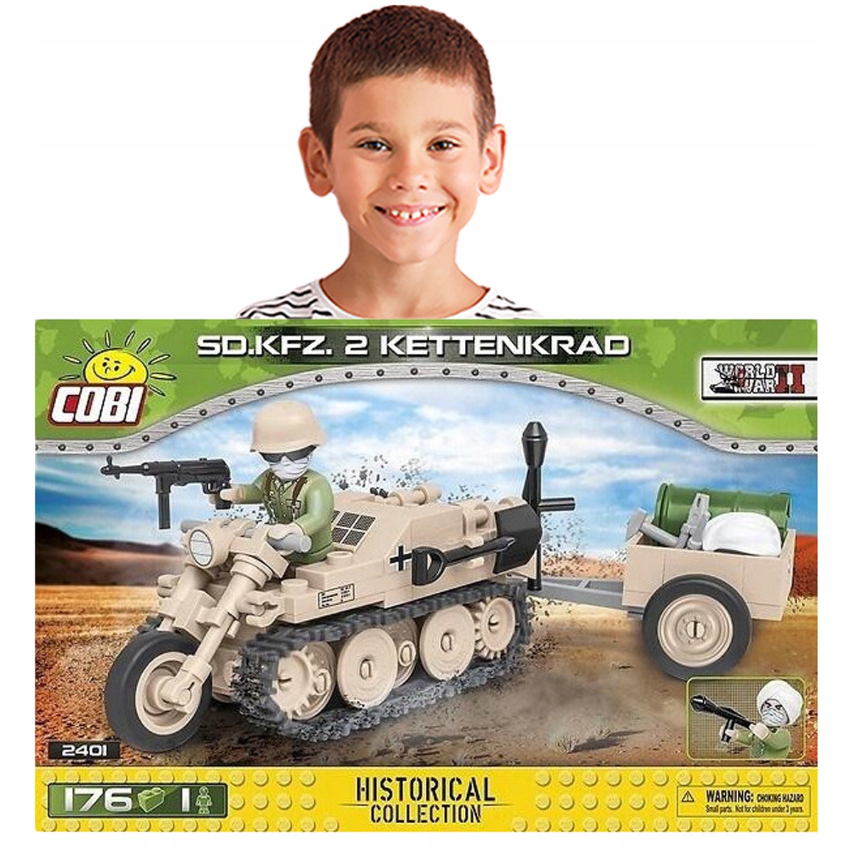 

Zabawki Klocki Wojsko Cobi Fs.d.kfz 2 Kettenkrad