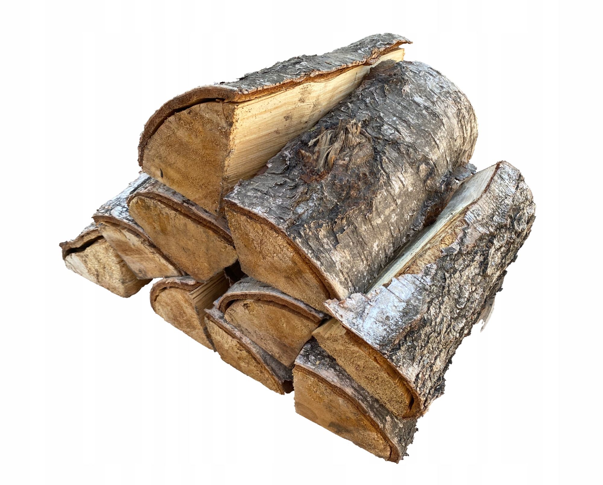 Drewno do kominka Kominkowe Opał BRZOZA 10 KG SUCHE 25 cm piec koza kominek