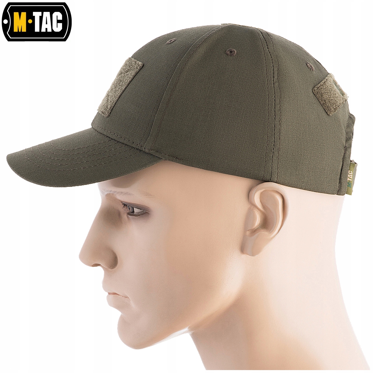 CZAPKA Z DASZKIEM TAKTYCZNA ELITE FLEX RIP-STOP M-TAC ARMY OLIVE S/M Cechy z daszkiem