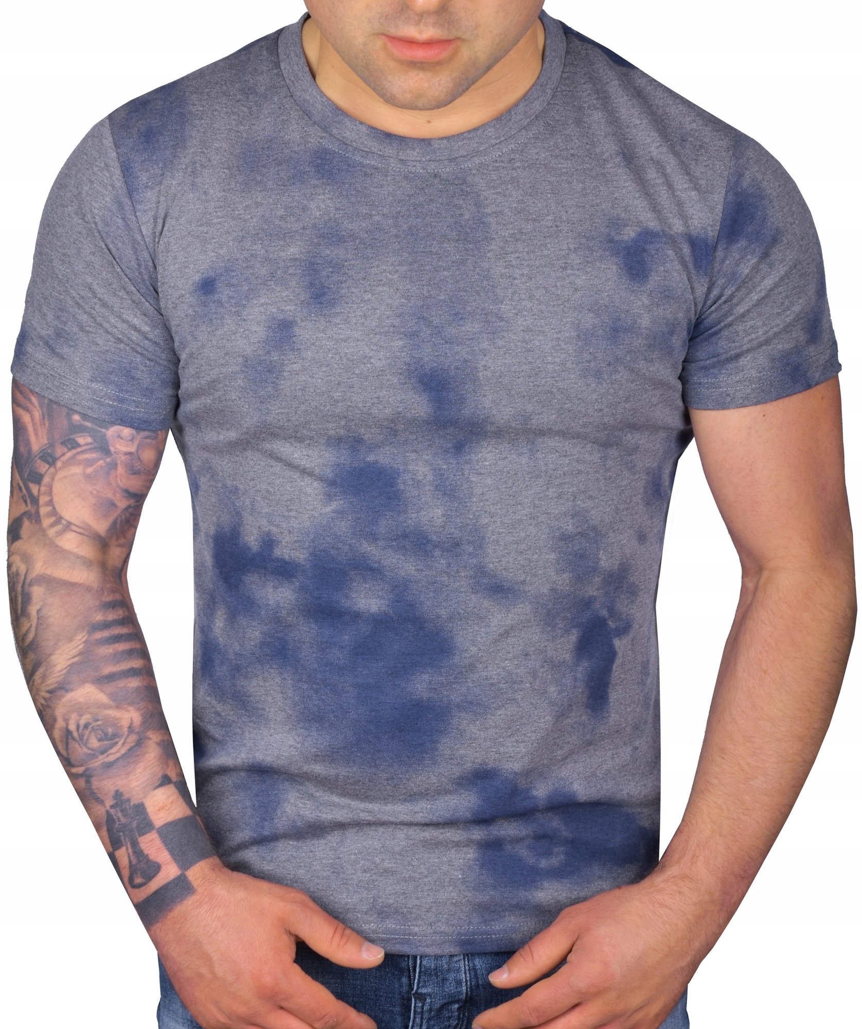 

T-shirt Męski Koszulka Bawełniana