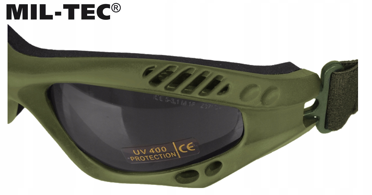 OKULARY TAKTYCZNE GOGLE COMMANDO AIR SMOKE OLIVE Model Commando Air Pro