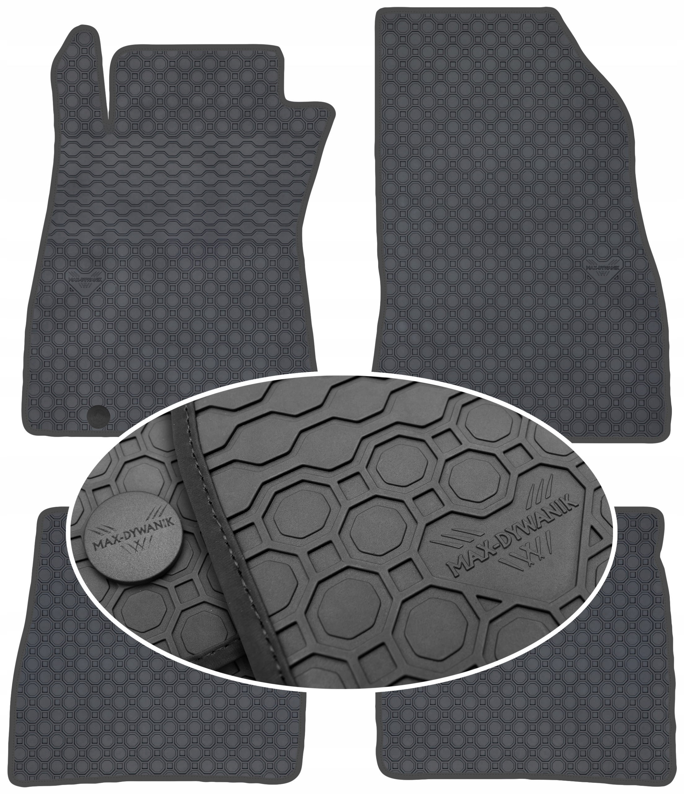 Nissan Pulsar 2014 Čierne koberčeky