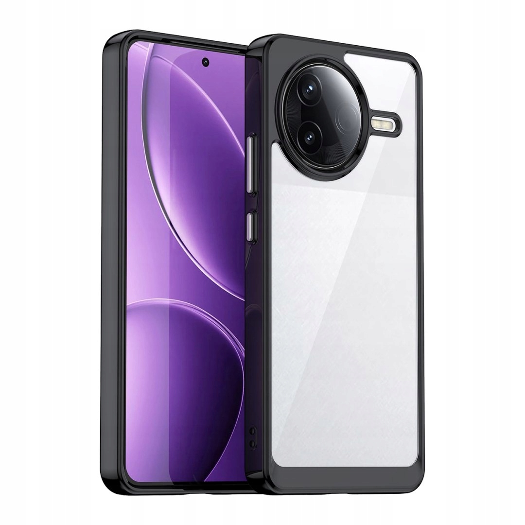 Etui z żelową ramką na Xiaomi Poco F7 Ultra Outer Space Case czarne