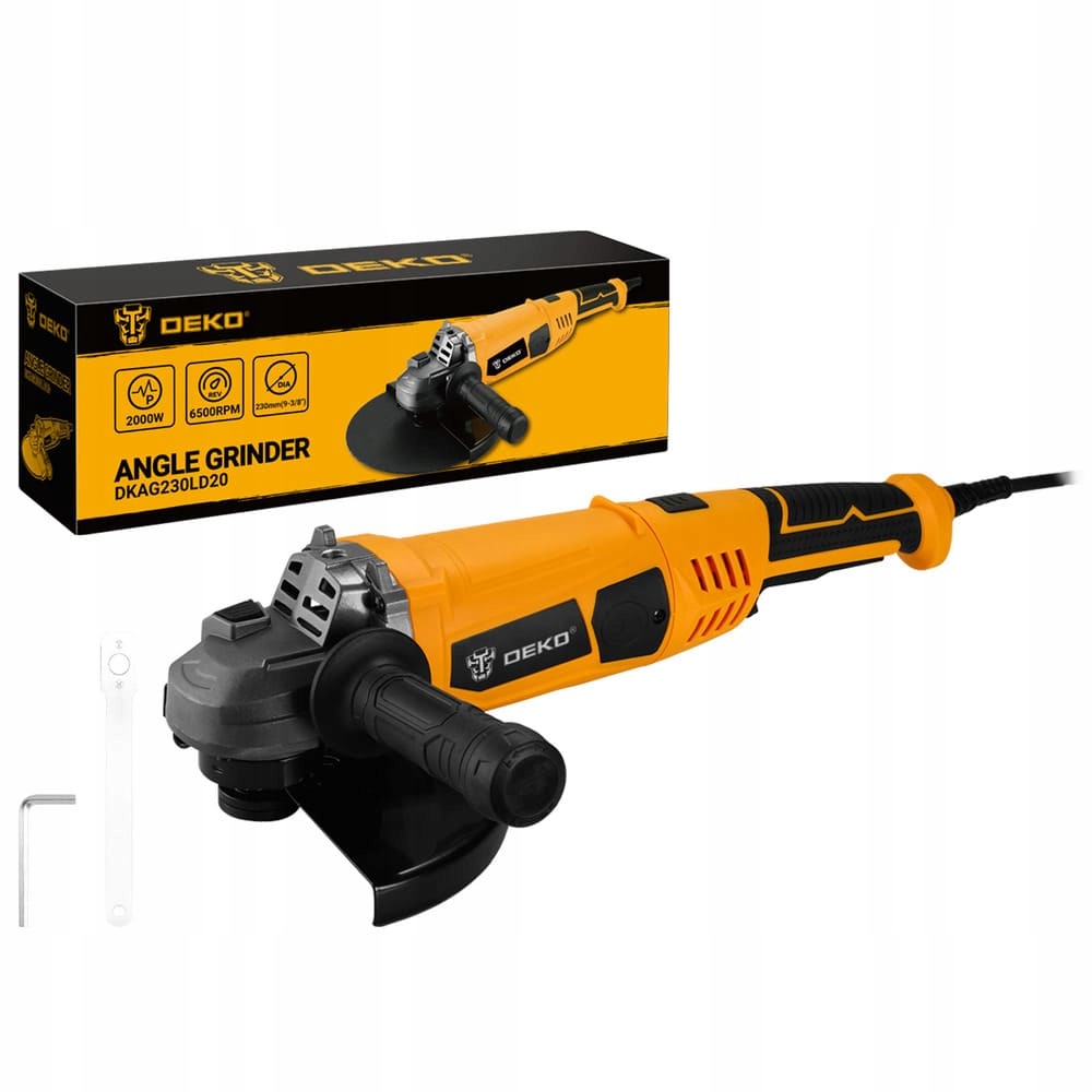 

Deko Szlifierka Kątowa 2000W 230MM DKAG230LD20