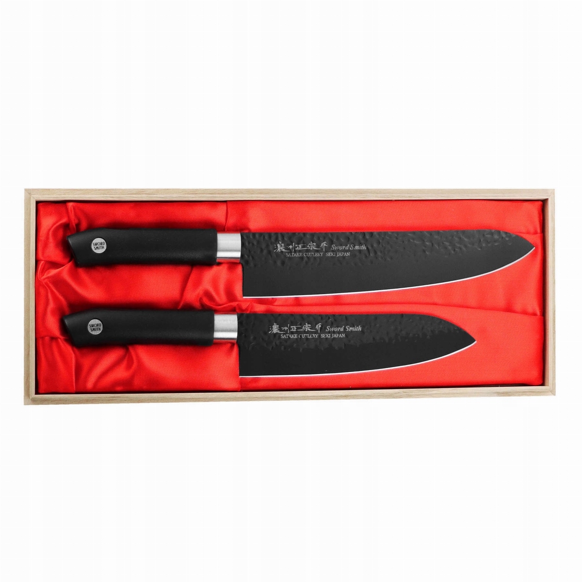 

Satake Swordsmith Black Zest. Szefa+Santoku