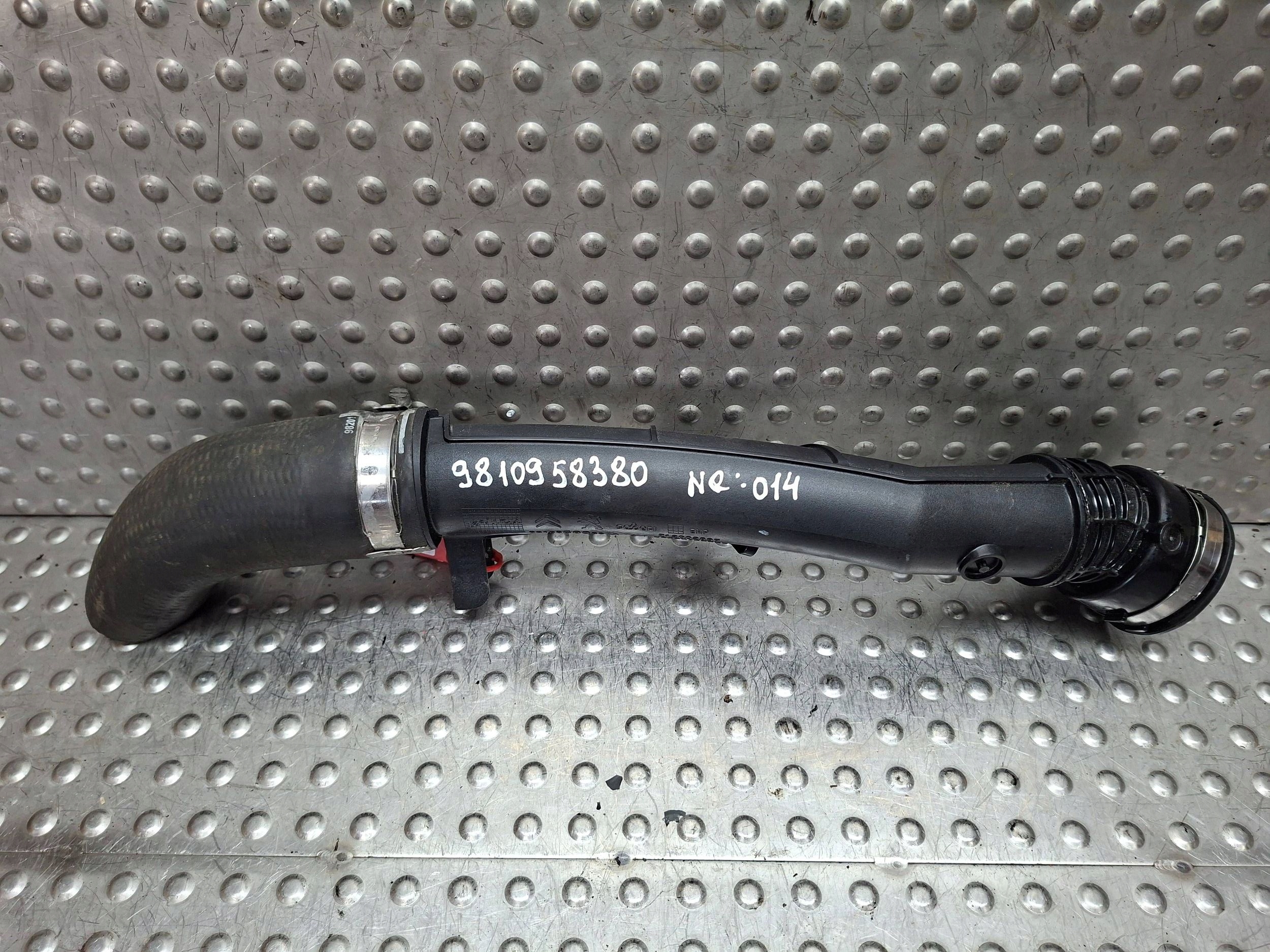 rohr intercooler 9810958380 CITROEN JUMPY III EXPERT III 1.5 EHDI